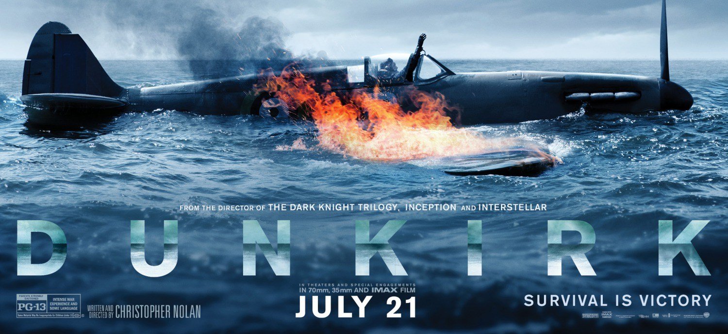 Dunkirk-Plane-on-fire